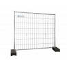 Lightweight Construction Fence 24.25 lbs 7.22 ft x 6.56 ft Premium 15-Piece Set (US)
